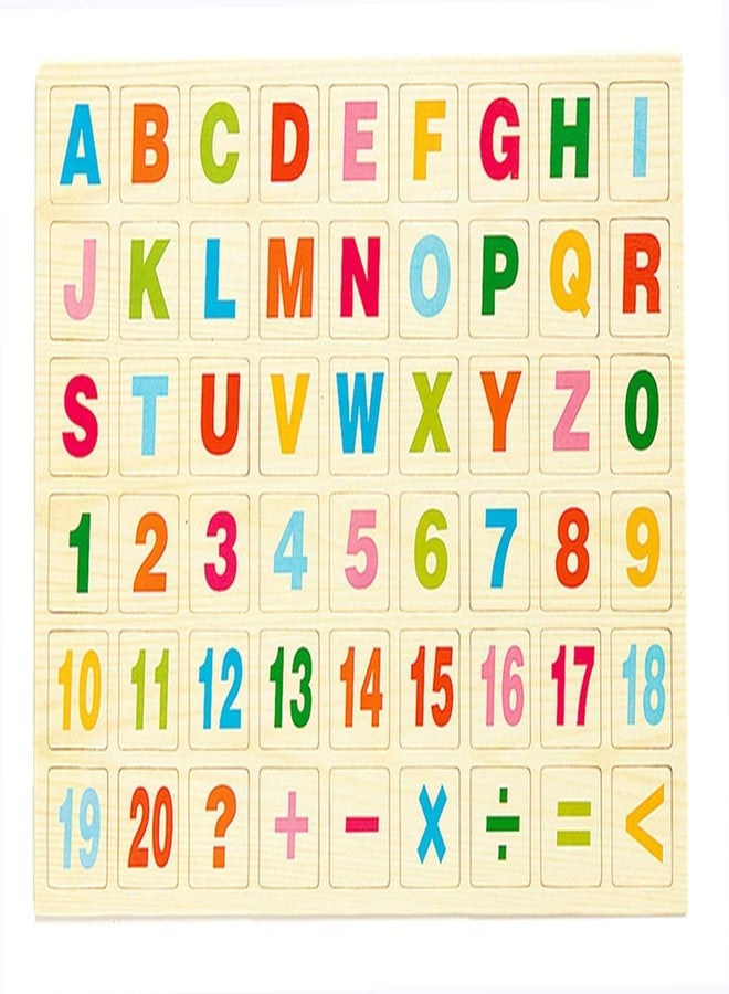 Smartcraft Wooden Frame Double Sided Magnetic Whiteboard and Black Slate with Alphanumeric, Mathematical Signs for Kids - Image 3
